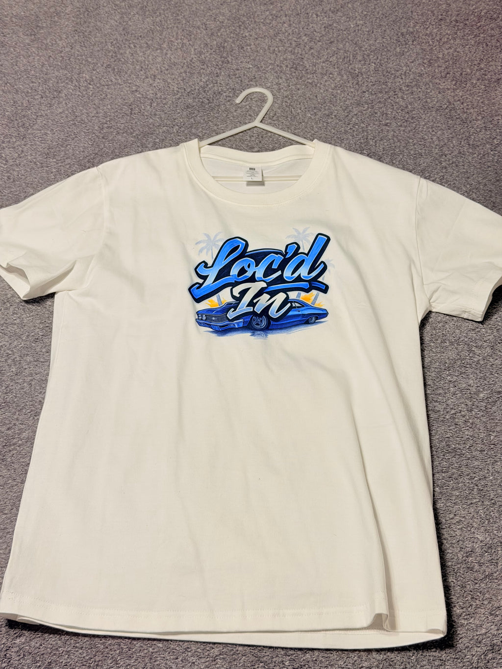Loc'd In Blue Lowrider Tee