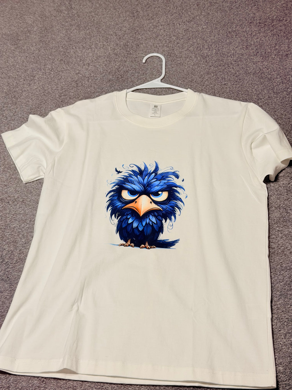 Blue Bird White Tee