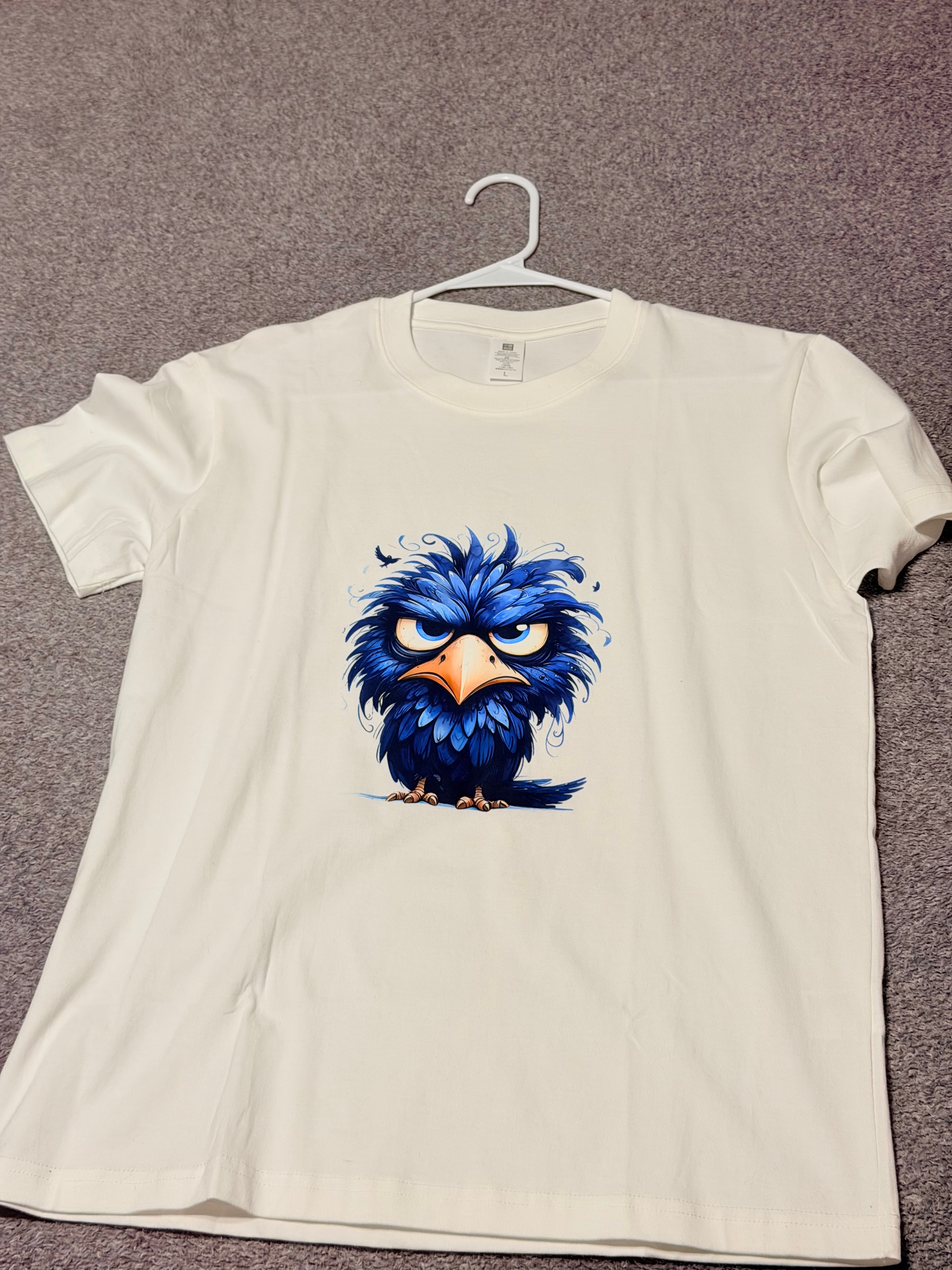 Blue Bird White Tee